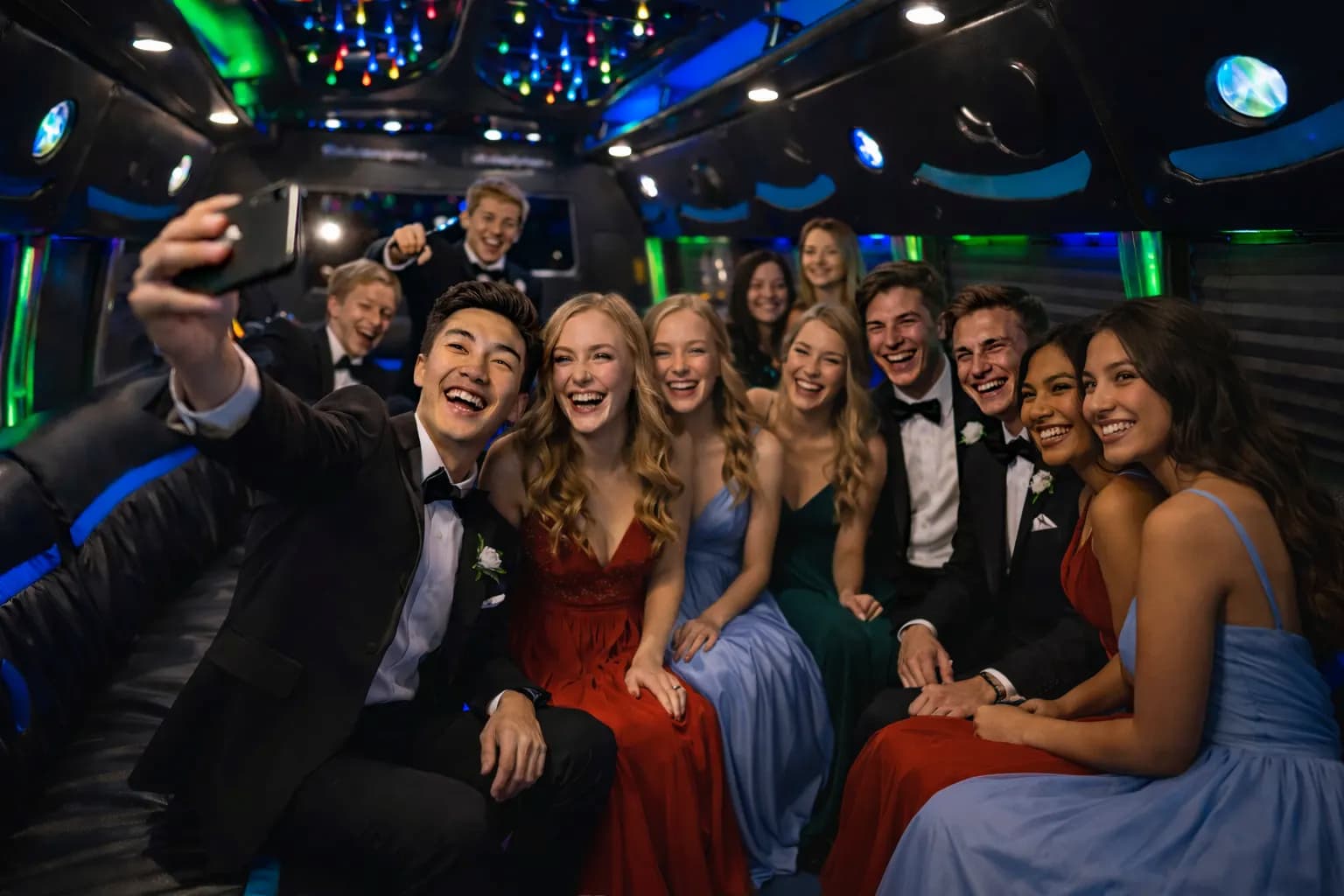 bellingham-party-bus bellingham prom party bus interior